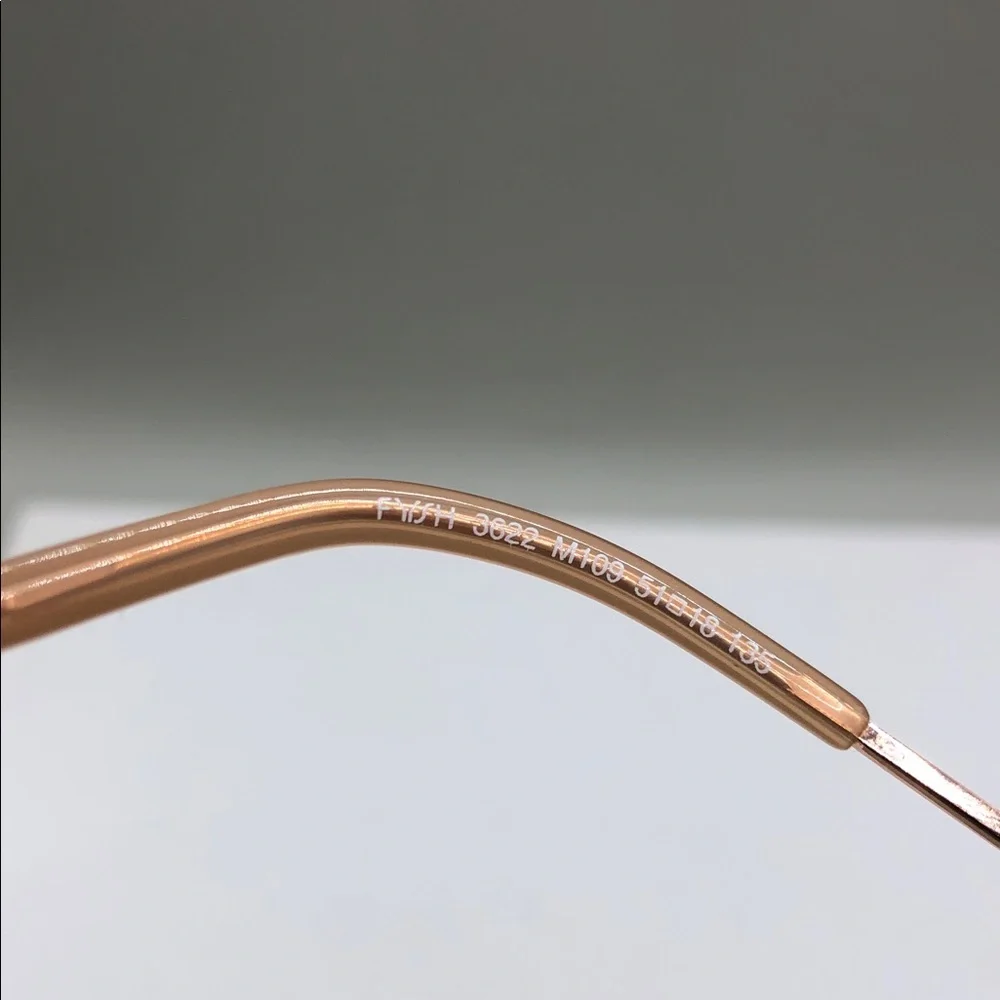 FYSH EYEWEAR 3622 M109 51-18-135 ROSE GOLD Metal FRAMES Full Rim